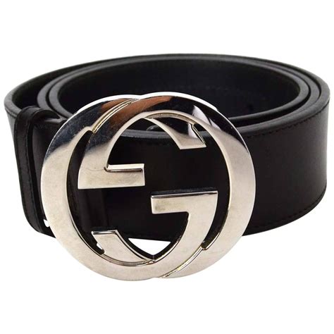 gucci perforated leather belt black|authentic black Gucci belt.